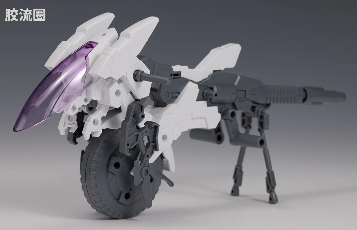 30MM 1/144 Extended Armament Vehicle EV-09 Exa Vehicle(加农机车ver.) - 图片